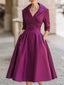 Lina - Midi-Kleid aus Satin