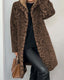 Leia - Leoparden Lange Weiche Jacke