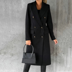 Aurelia – Luxuriöser Wolltrenchcoat