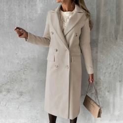 Aurelia – Luxuriöser Wolltrenchcoat