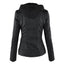 Gia - Leder-Bikerjacke