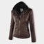 Gia - Leder-Bikerjacke
