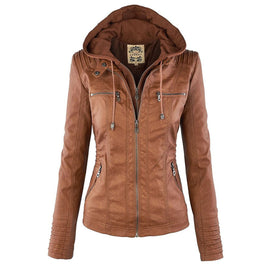 Gia - Leder-Bikerjacke