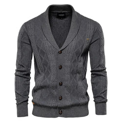 Ivor - Herren Cardigan mit Knöpfen