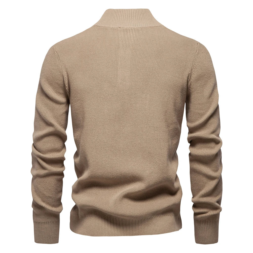 Ronan - Herrenpullover mit Knoten-Design