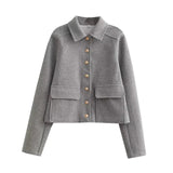 Lynn -  Button Jacke