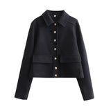 Lynn -  Button Jacke
