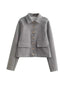 Lynn -  Button Jacke