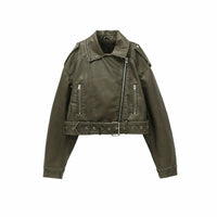 Alva - Leather Jacke