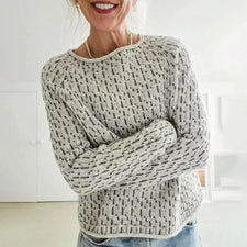 Lilla - Lässiger bequemer Pullover